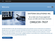 Tablet Screenshot of daytonasolutions.net